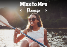 Hen do white handwritten text photo upload Sponge Cake Topper