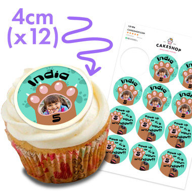 Icing Cupcake Toppers