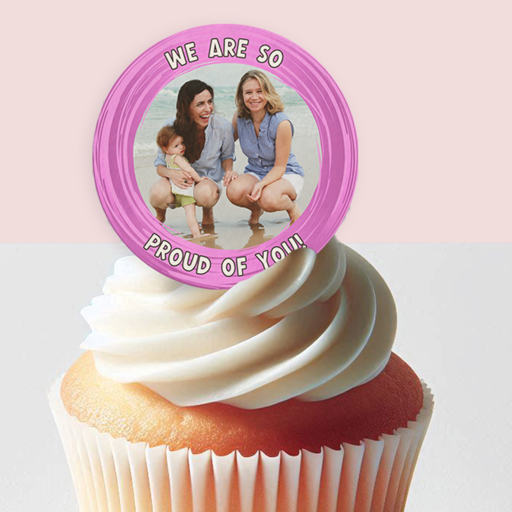 Wafer Cupcake Toppers