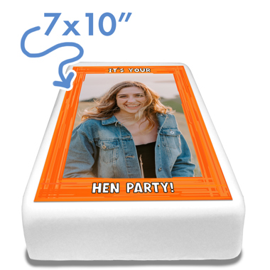 Portrait Icing Topper