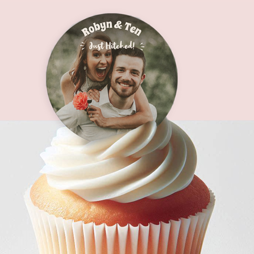 Wafer Cupcake Toppers
