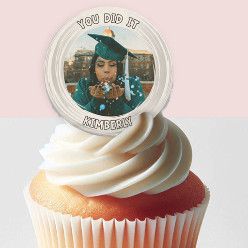 Wafer Cupcake Toppers