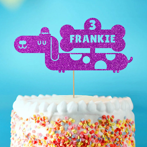 Glitter Sponge Toppers