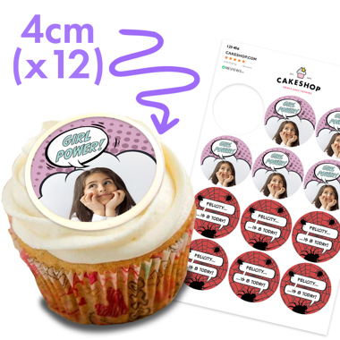 Icing Cupcake Toppers