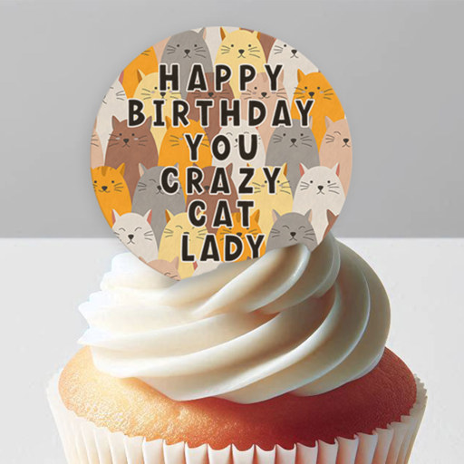 Wafer Cupcake Toppers