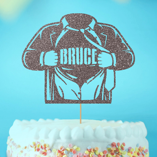 Glitter Sponge Toppers