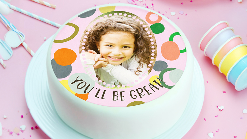 Good Luck Cake & Cupcake Toppers