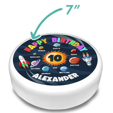 Round Icing Topper