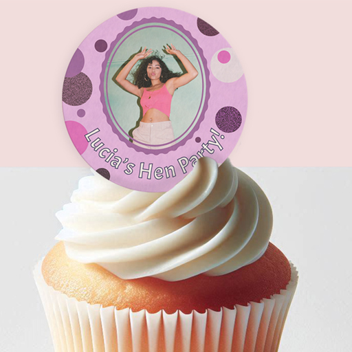 Wafer Cupcake Toppers