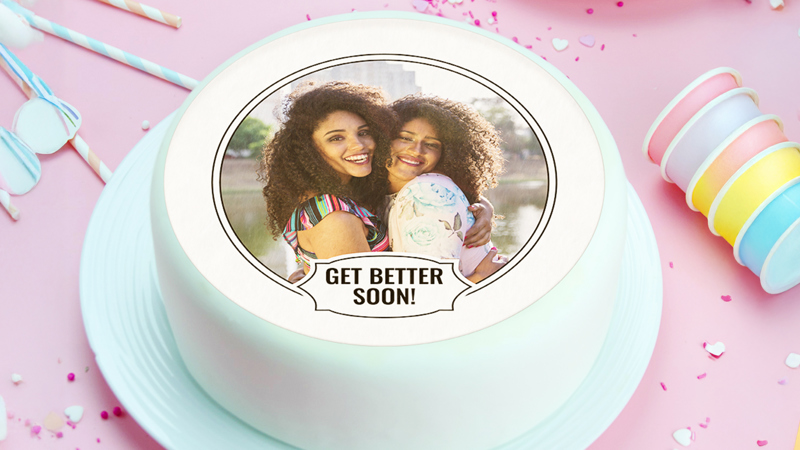 Get Well Soon Cake & Cupcake Toppers 