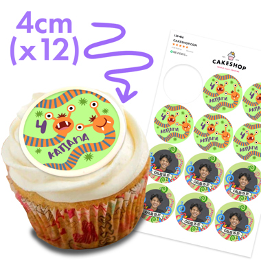 Icing Cupcake Toppers