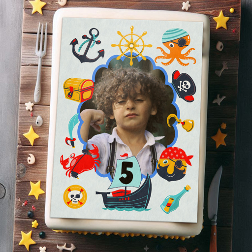 Portrait Icing Toppers