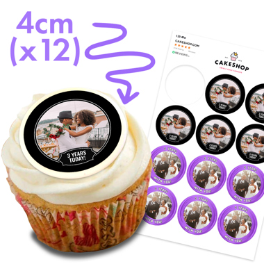 Icing Cupcake Toppers