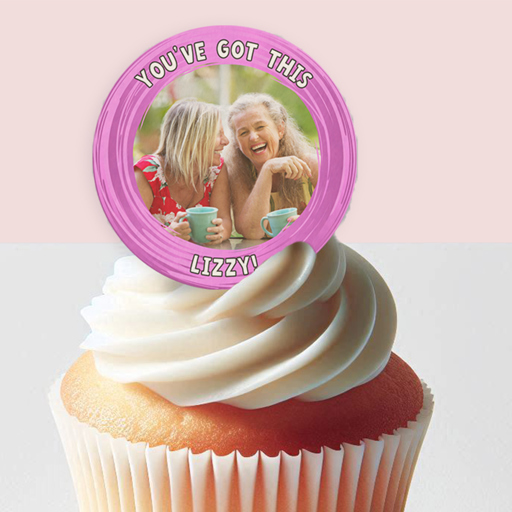 Wafer Cupcake Toppers