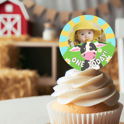 Wafer Cupcake Toppers