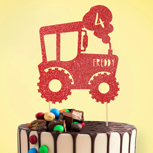 Glitter Sponge Toppers