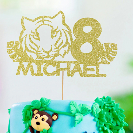 Glitter Sponge Toppers