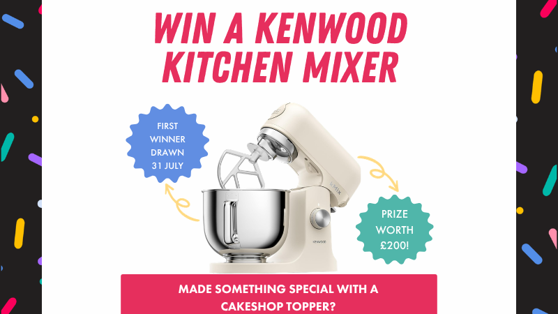 Win a Kenwood Kitchen Mixer - worth £200!