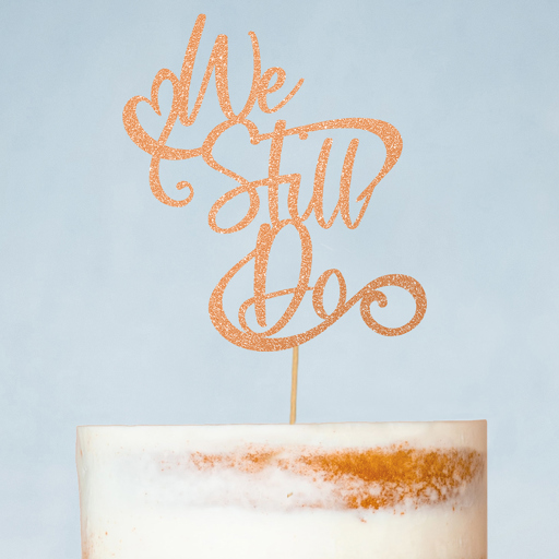 Glitter Sponge Toppers