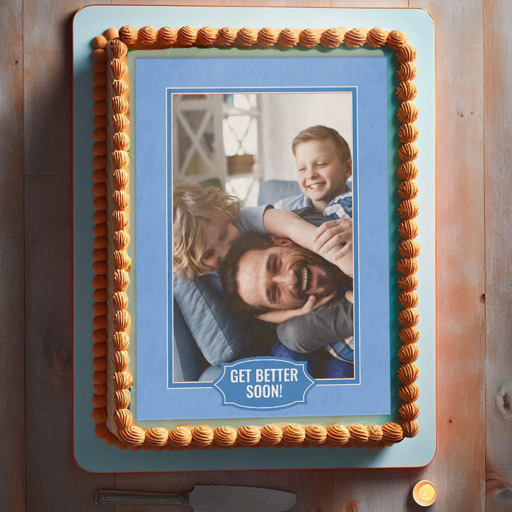 Portrait Icing Toppers