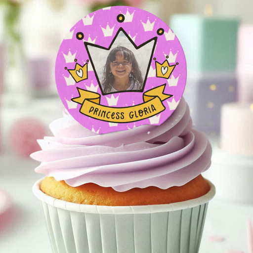 Wafer Cupcake Toppers