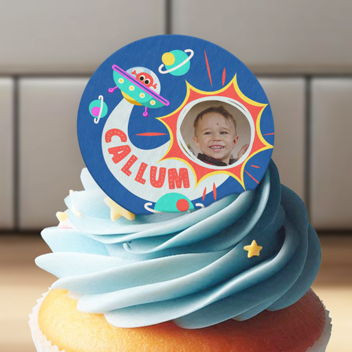 Wafer Cupcake Toppers