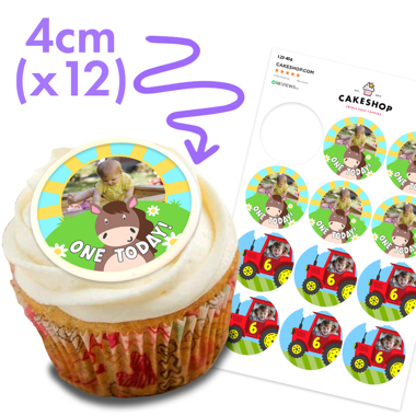 Icing Cupcake Toppers