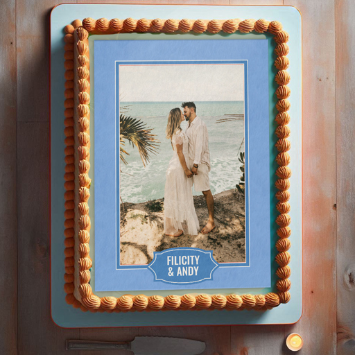 Portrait Icing Toppers