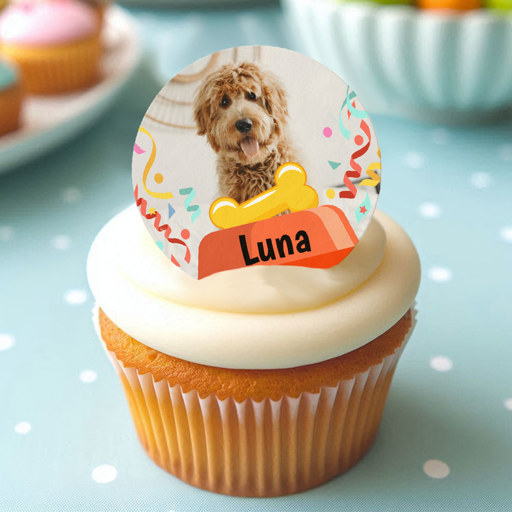 Wafer Cupcake Toppers